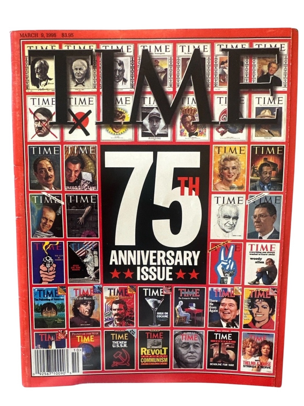TIME Magazine March 9 1998 75th Anniversary Issue Collector's Iconic Covers